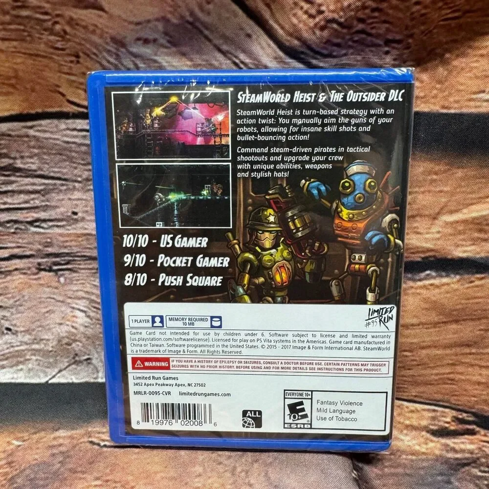 SteamWorld Heist The Outsider DLC PS Vita Video Game Limited Run Strategy